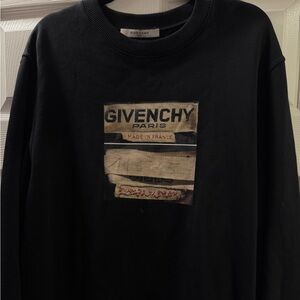 Black Givenchy Crewneck